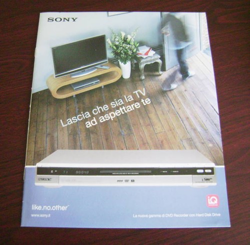 Catalogo sony dvd recorder - recorder, con